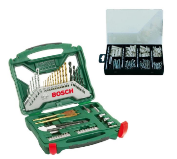 Bosch X-Line 50 Parça Aksesuar + 173 Parça Montaj