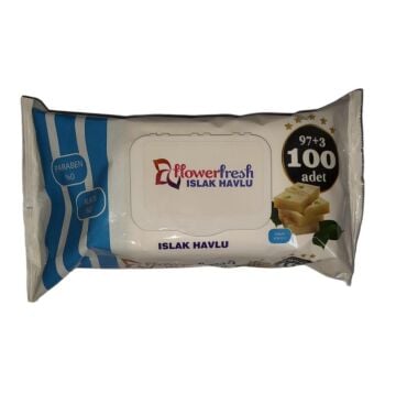 Flower Fresh Islak Havlu Mendil 100 lü Paket