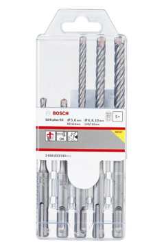 Bosch SDS Plus 5X K-Delici Ucu 5-10mm 5li Set