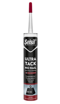 Selsil Ultra Tack Korniş Yapıştırıcı 290ml Beyaz