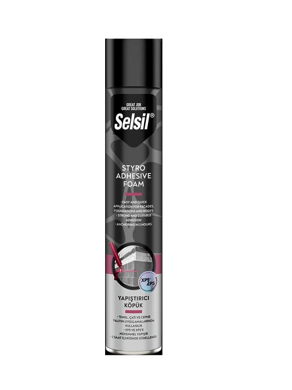 Selsil Yapıştırıcı Köpük Tabancalı 750 ml