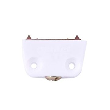 Samet Plastik Tırnaklı Dolap Çektirme Beyaz 100 Lü