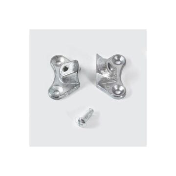 Samet Açılı T Kelebek Bağlantı Zamak 100 Lü Paket