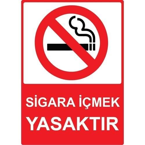 Uyarı Levhası Sigara İçmek Yasaktır ''853''