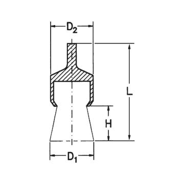 Würth Kalem Tipi Tel Fırça 19x6mm  0714 69 04