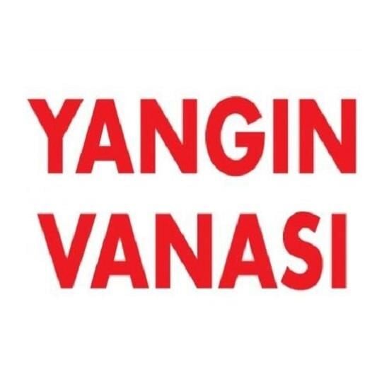 Uyarı Levhası Yangın Vanası ''873''