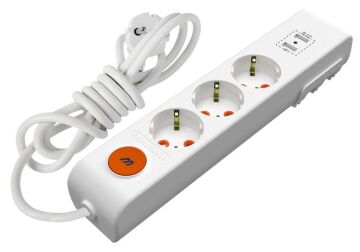 Mutlusan Ritech 3'lü Usb Topraklı Priz Ç.Kor.2mt