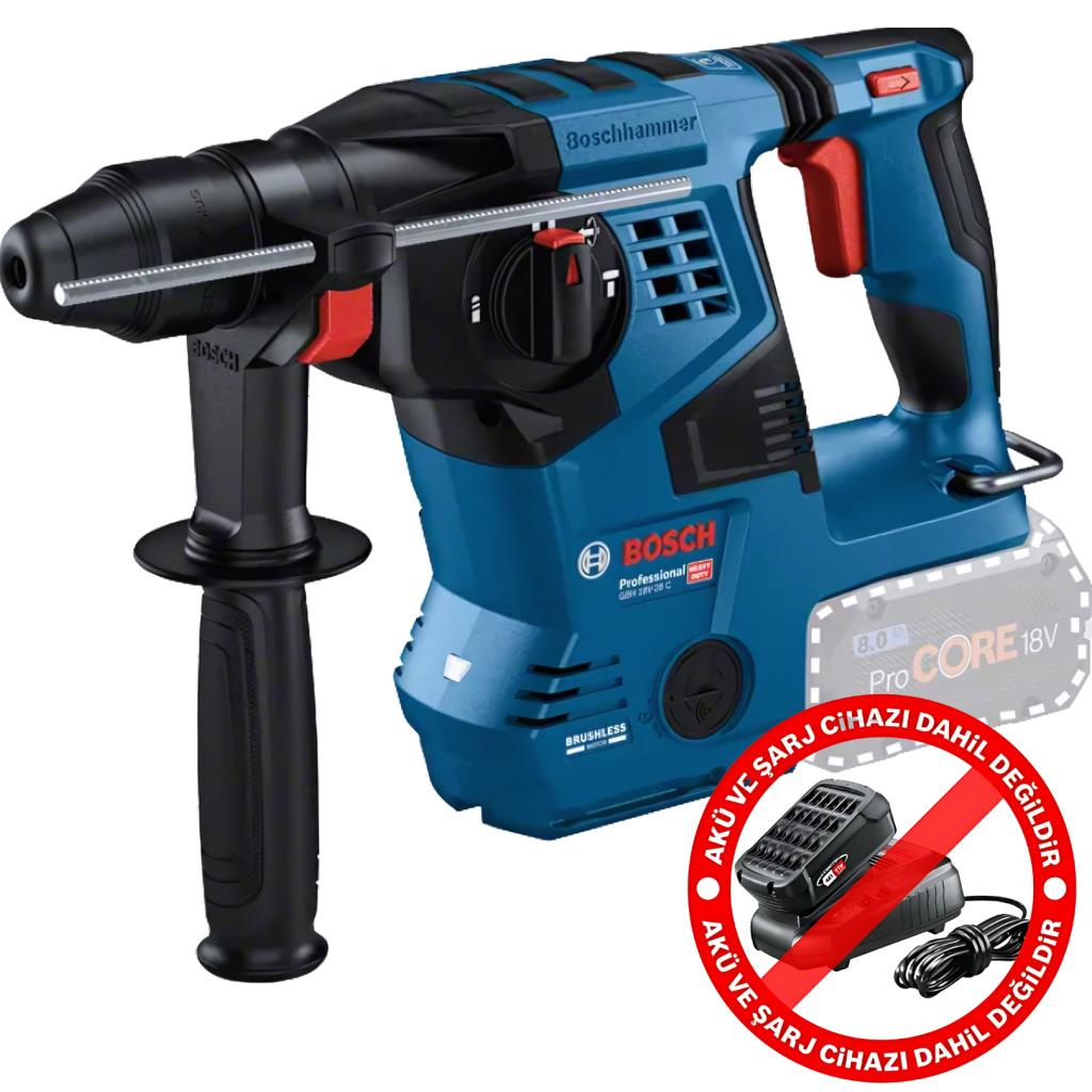 Bosch GBH 18V-28 C Akülü Kırıcı Delici Solo