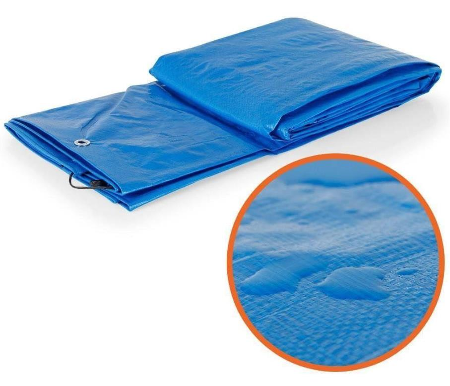 Ebatlı Su Geçirmez Pullu Çadır Branda Tente 4X8 m