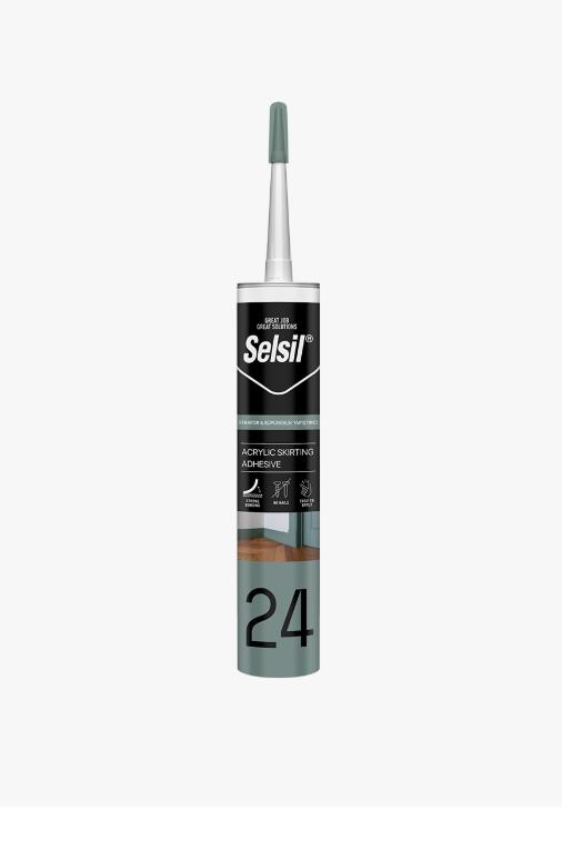 Selsil Strafor ve Süpürgelik Yapış. Beyaz 500gr