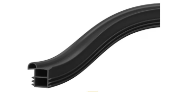 Çelik Kapı Kasa Fitili Contası ÇK-02 Siyah 6 mt