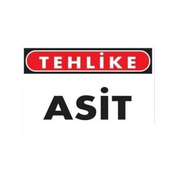 Uyarı Levhası Asit