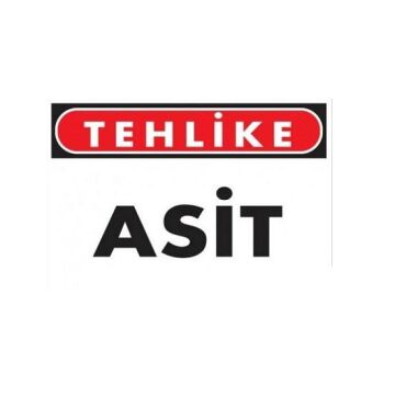 Uyarı Levhası Asit