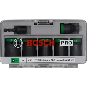 Bosch Pro Impact Lokma Ucu Seti 1/2 7Li 2608003032