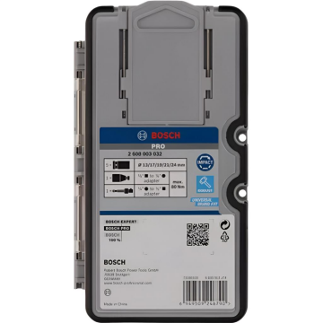 Bosch Pro Impact Lokma Ucu Seti 1/2 7Li 2608003032