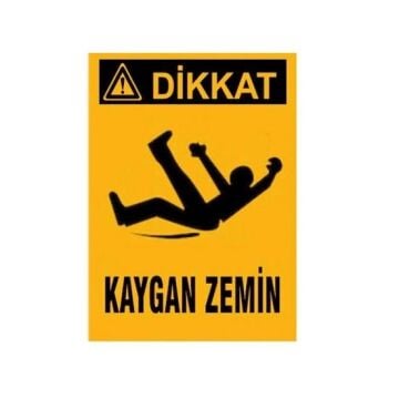 Uyarı Levhası Kaygan Zemin ''402''