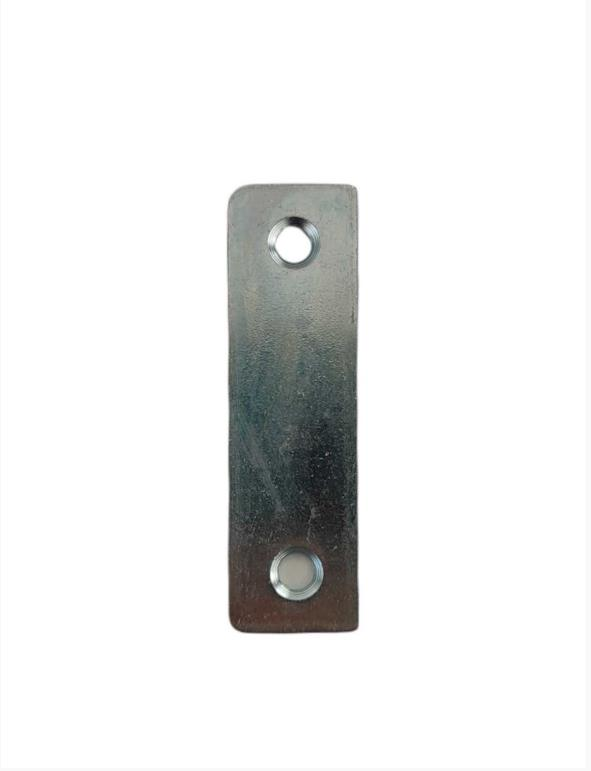 Metal Düz Gönye Lama 15x50 2 mm İki Delikli