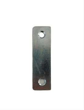 Metal Düz Gönye Lama 15x50 2 mm İki Delikli
