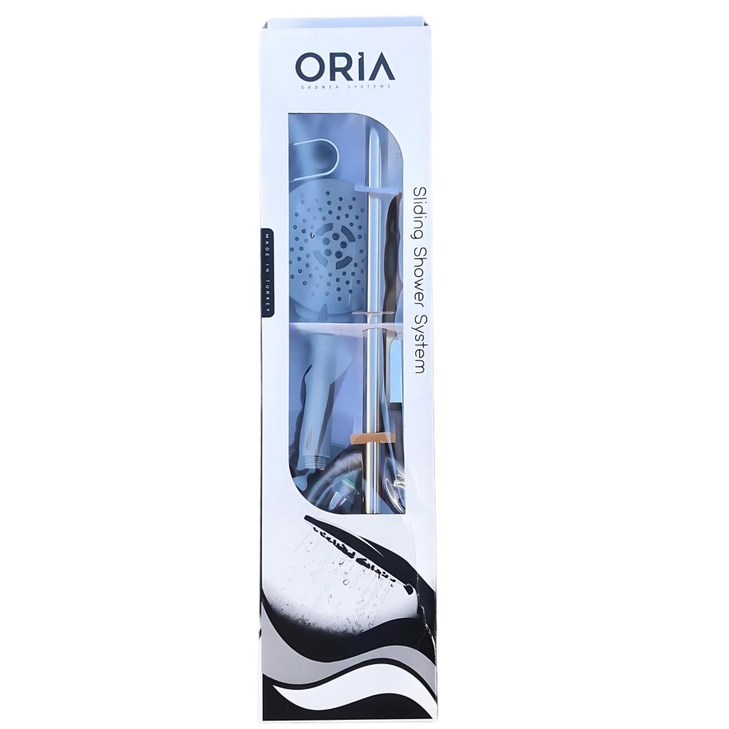 Oria Sürgülü Duş Seti Vega Grey
