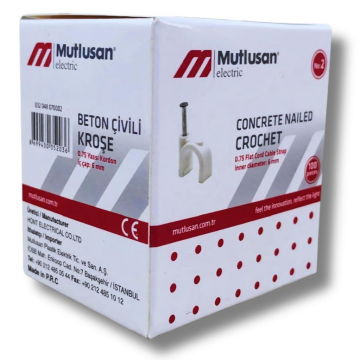 Mutlusan Çivili Kroşe 2 No 100 Lü Paket