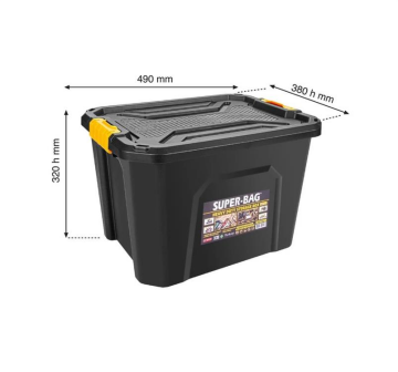 Super Bag ASR-4037 Saklama Kutusu 42 lt