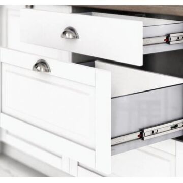 Samet Galvan Teleskopik Frenli Çekmece Rayı 46x400