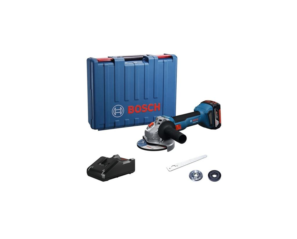 Bosch GWS 18V-8 4.0Ah Tek Akülü Avuç Taşlama Makinası