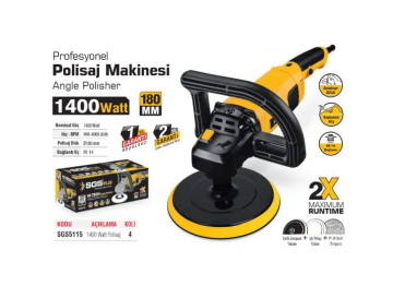 Sgs Sgs5115 Polisaj Makinesi 1400w 180mm