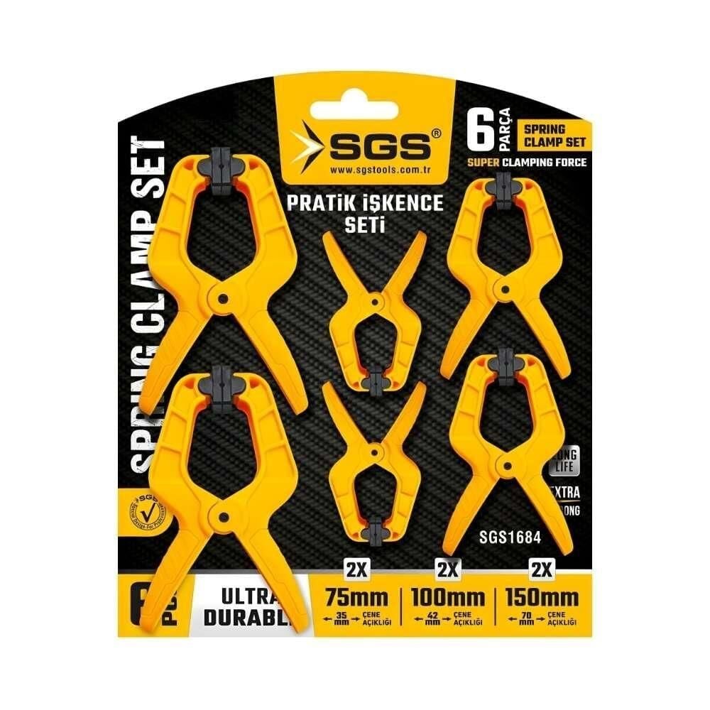 Sgs Pratik İşkence Seti 6 Parça 75mm-100mm-150mm