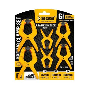 Sgs Pratik İşkence Seti 6 Parça 75mm-100mm-150mm