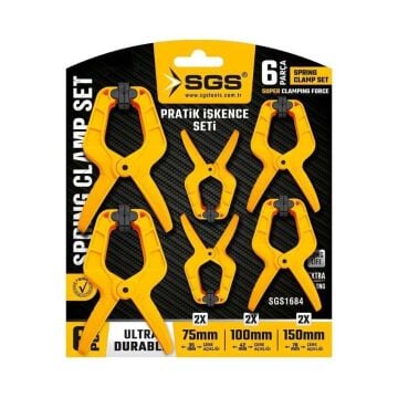 Sgs Pratik İşkence Seti 6 Parça 75mm-100mm-150mm
