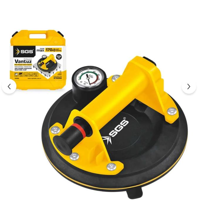 Sgs Vantuz Hava Pompalı Basınç Göstergeli