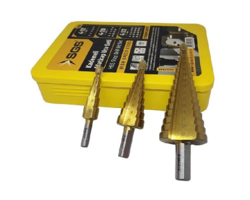 Sgs Hss Kademeli Matkap Ucu Seti 4-12/4-20/4-32mm