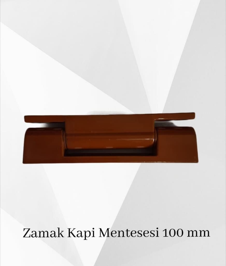 Zamak Kapı Menteşesi 100 mm  Kahverengi