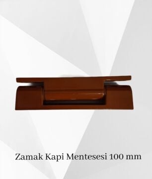 Zamak Kapı Menteşesi 100 mm  Kahverengi