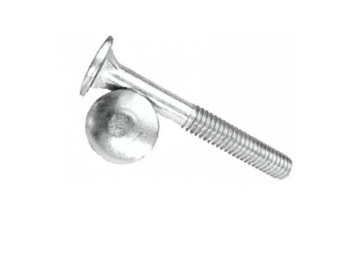 Std Kasa Civatası Yuvarlak Başlı 1/4x50 Beyaz 10Lu