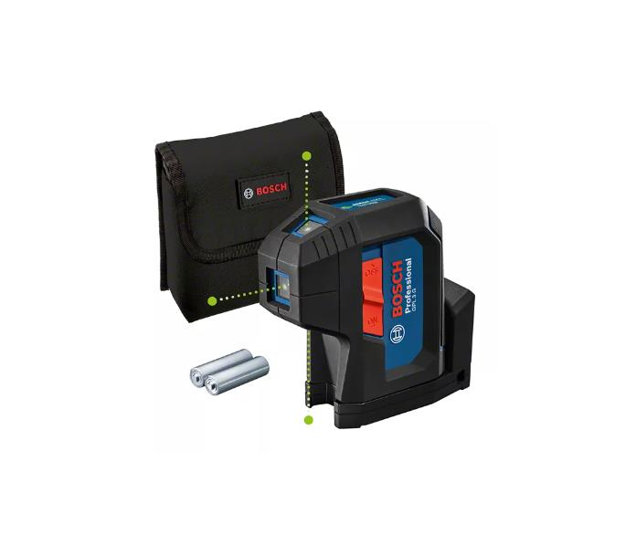 Bosch GPL 3 G Nokta Yeşil Lazer 30mt