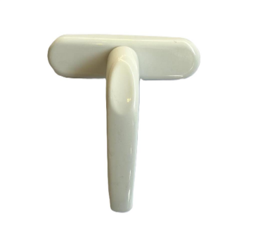 Alüminyum Eksenel Pencere Kol Tek Dilli Beyaz