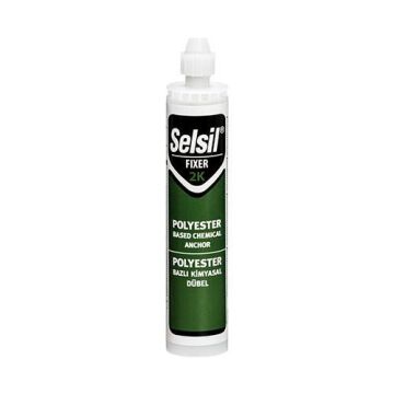 Selsil 2K Polyester Bazlı Kimyasal Dübel 300 ml.