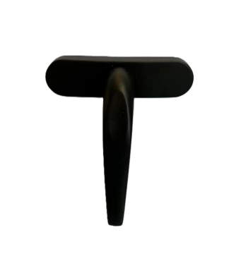 Alüminyum Eksenel Pencere Kol Tek Dilli Siyah