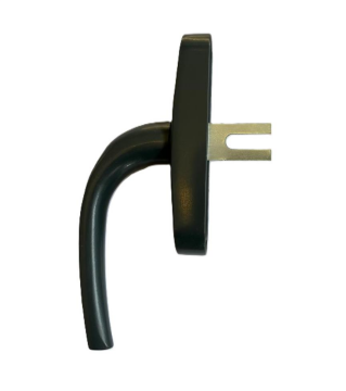 Alüminyum Eksenel Pencere Kol Tek Dilli Antrasit