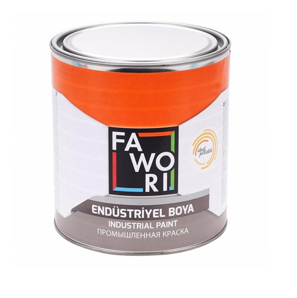 Fawori Endüstriyel Koyu Kahve Boya 0,75 Kg.