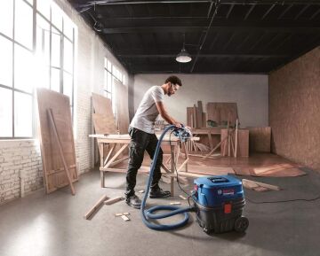 Bosch GAS 12-25 Süpürge Toz Torbası (Plastik)