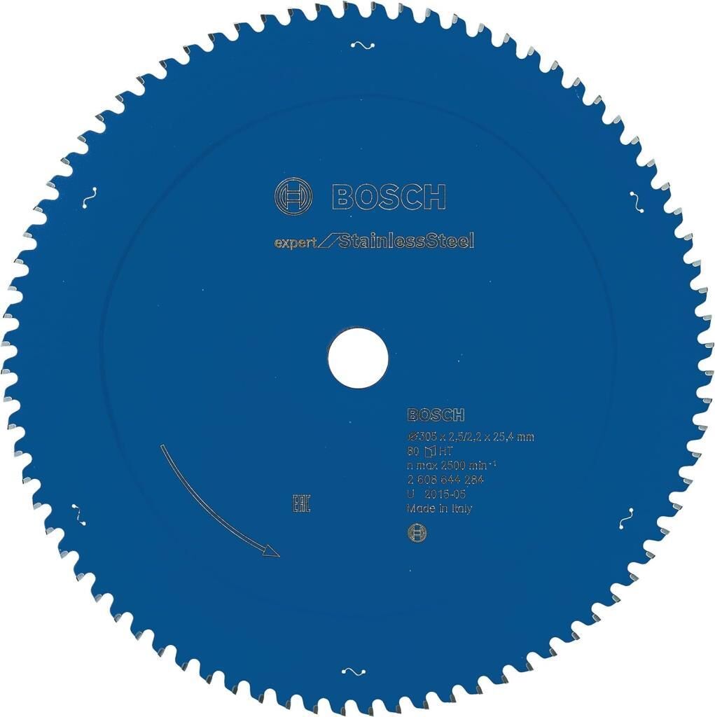 Bosch Stainless Steel Daire Testere305x25,4mm 80D