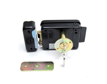 Otomatsan 70mm Siyah Elektrikli Kapı Otomatı