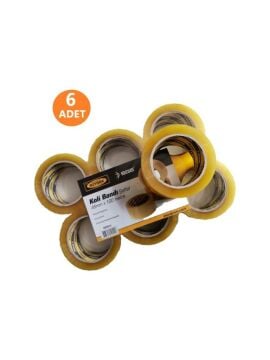 Sgs Koli Bandı Akrilik Şeffaf 45x100mm 6 lı Paket