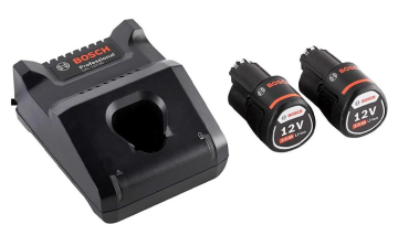 Bosch GBA 12V 2x2.0 Ah + GAL 12V-40 Yedek Akü