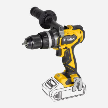 Rtrmax RTX3010 Çift Akülü Darbeli Matkap 2x4.ah