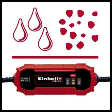 Einhell CE-BC 1 M 6/12 V Akü Şarj Cihazı