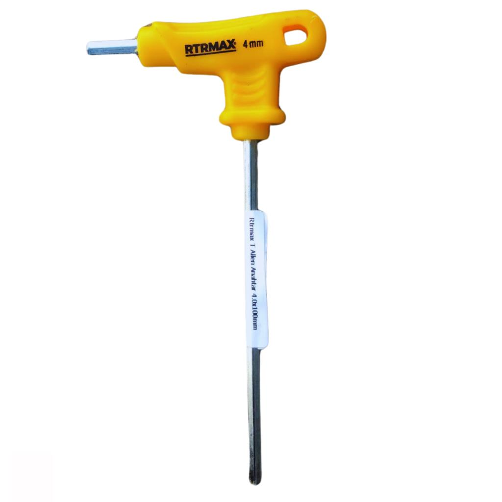 Rtrmax Saplı T Alyan Anahtar 4.0x100mm